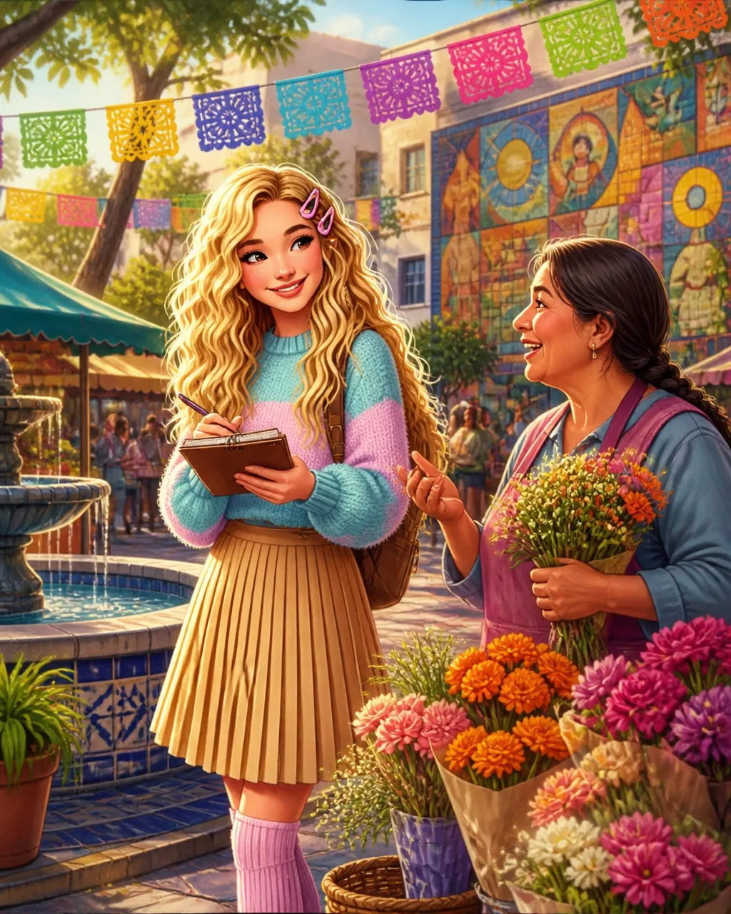 Bella descubriendo Ciudad de México