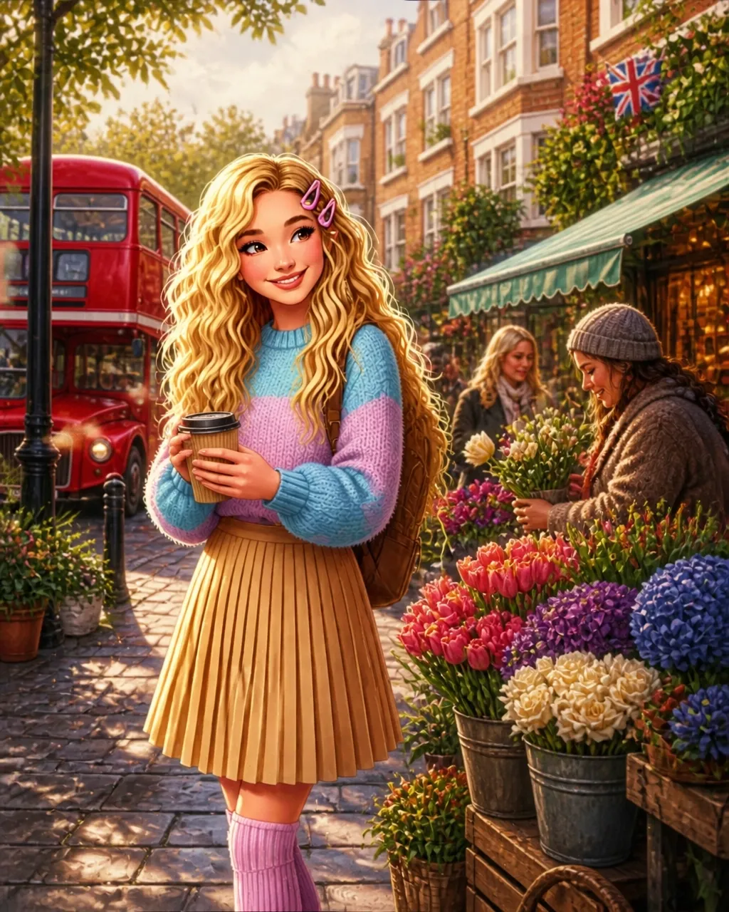 Bella descubriendo Londres